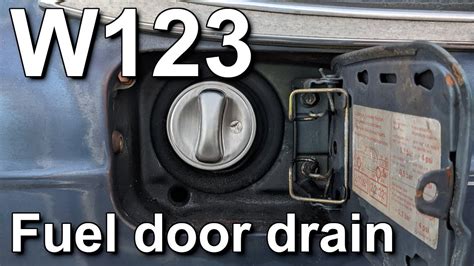 W123 Water Intrusion PSA Check All Your Drains The Hoses May Be