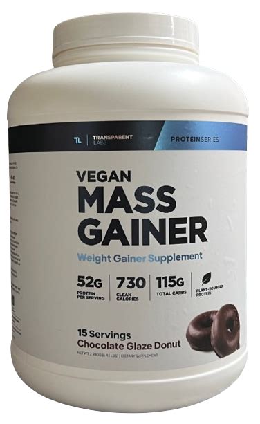 Transparent Labs VEGAN Mass Gainer Review (30-Day Results) - FeastGood.com