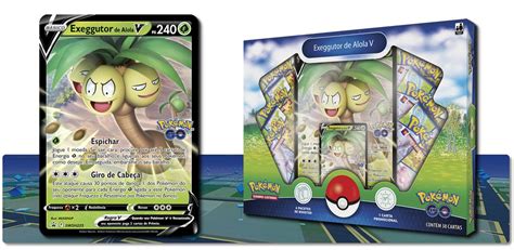 Box Exeggutor De Alola V Cartas Copag Lojas Quero Mais