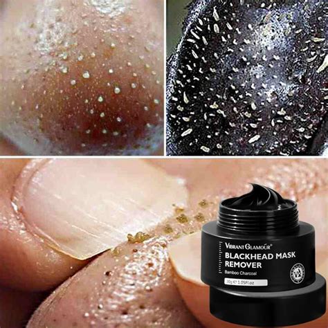 Bamboo Charcoal Blackhead Removal Peel Off Nose Mask To Tool Pores