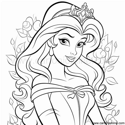 Desenho De Princesa Para Colorir