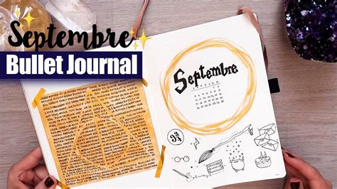 PLAN WITH ME Organisation Bullet Journal SEPTEMBRE idées étudiants