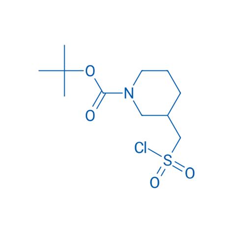 1260663 21 5 Tert Butyl 3 Chlorosulfonyl Methyl Piperidine 1