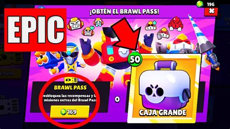 Compramos El Pase De Batalla Y Abrimos Cajas Brawl Stars Youtube