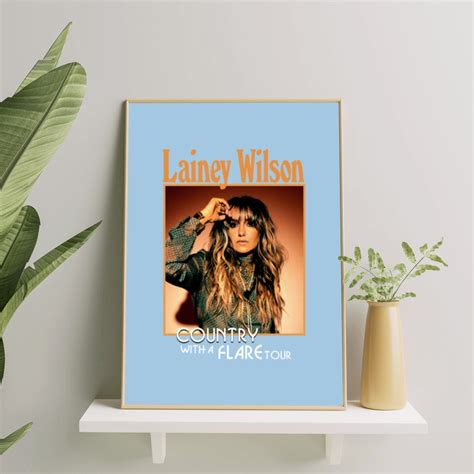 Lainey Wilson Poster Set, Lainey Wilson Tour 2023 Poster Set sold by ...