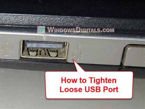 How To Fix A Loose Usb Port On Any Device