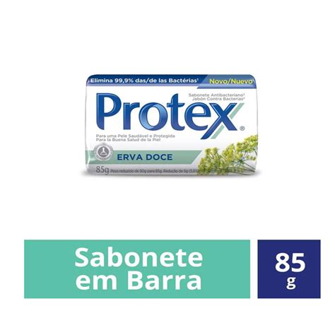 Sabonete Antibacteriano Protex Erva Doce Barra 85g P7891024038819