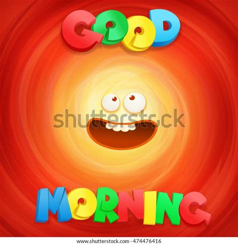 Good Morning Title Concept Card Vector Stock Vector Royalty Free