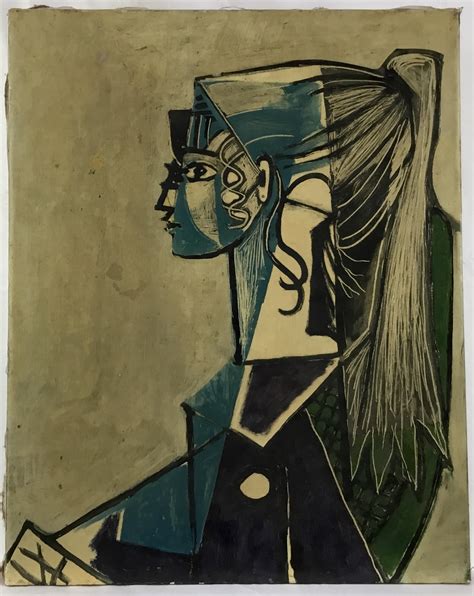 Pablo Picasso Portrait Of Sylvette David Mutualart