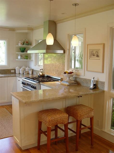 Incredible Small Kitchen Design Ideas With Peninsula Decor