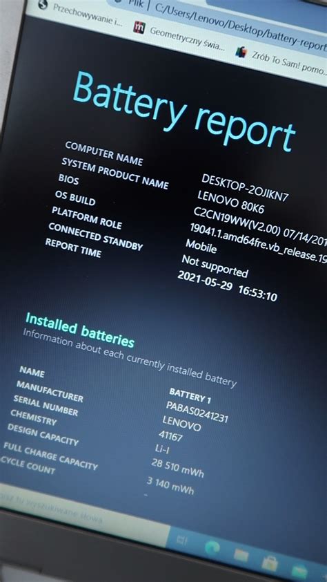 Stan Baterii W Laptopie Jak Sprawdzi Ukryta Funkcja Windows Tech