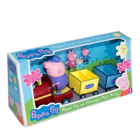 Peppa Pig Grandpa Pigs Train Set