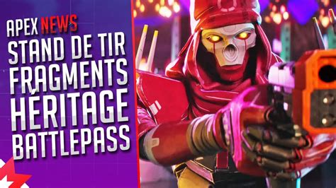 APEX SAISON 16 Nouveau STAND De TIR Fragments HEIRLOOM Skins Du