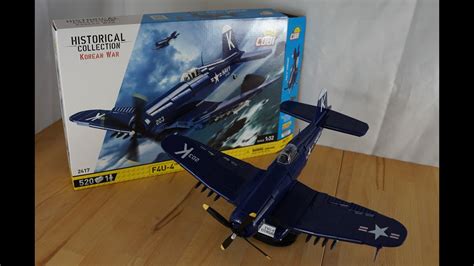 F4U 4 Corsair Cobi 2417 Groß Blau Sexy YouTube