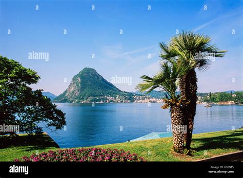 Lake Lugano, Switzerland Stock Photo - Alamy