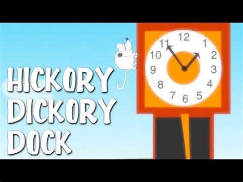 Hickory Dickory Dock | Nursery Rhymes With Lyrics | Popular English ...