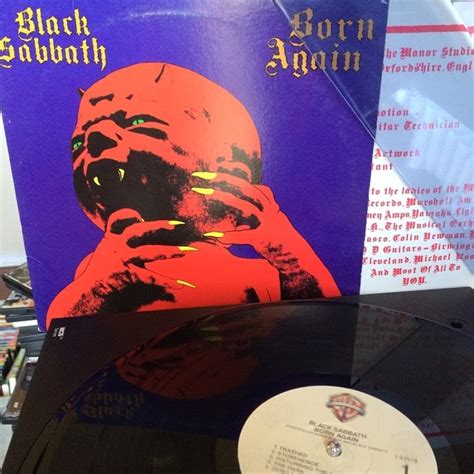 Black Sabbath - Born Again Vinyl Photo | Metal Kingdom