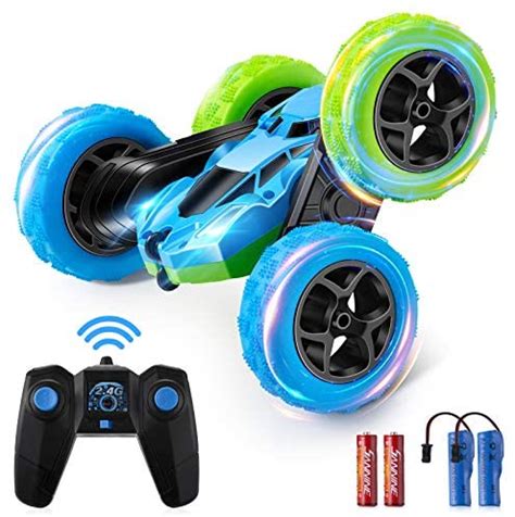 Remote Control Stunt Car Rechargeable Rc Car Rotating Double Sided