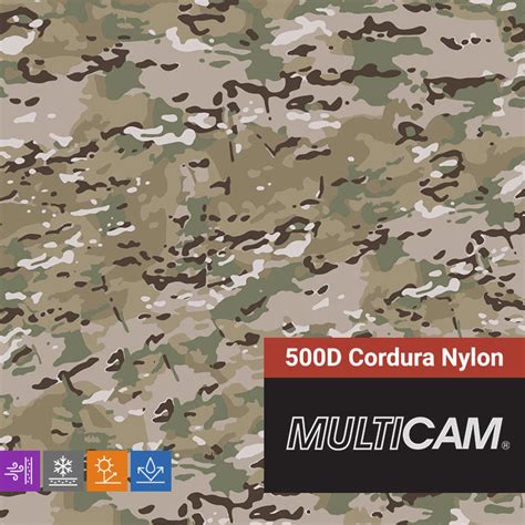 500D Cordura Nylon MultiCam 60 Camo Fabric Depot