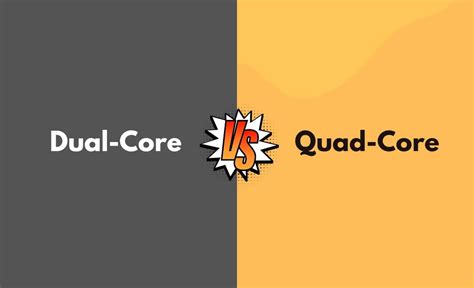 Dual Core Vs Quad Core Whats The Difference With Table