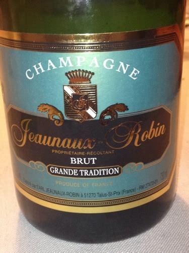 Jeaunaux Robin Grande Tradition Brut Champagne Vivino Australia