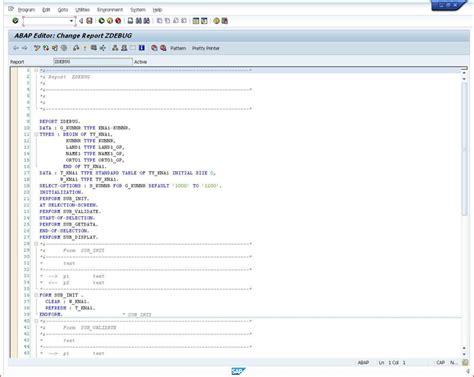 SAP ABAP Structure Of ABAP Program TutorialKart 42 OFF