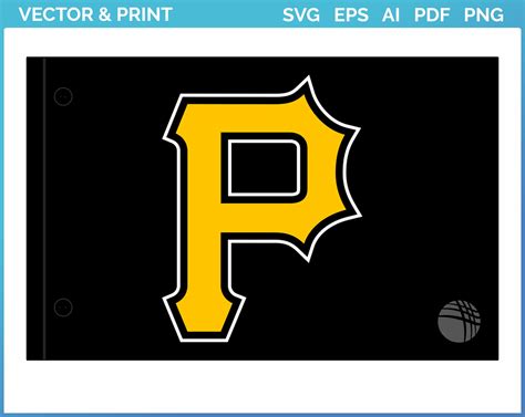 Pittsburgh Pirates - Jersey Logo (2009) - Baseball Sports Vector SVG ...