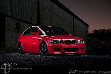 Photograph Studio Incar Demo Car Bmw E46 M3 Imola Red By Nick Williams