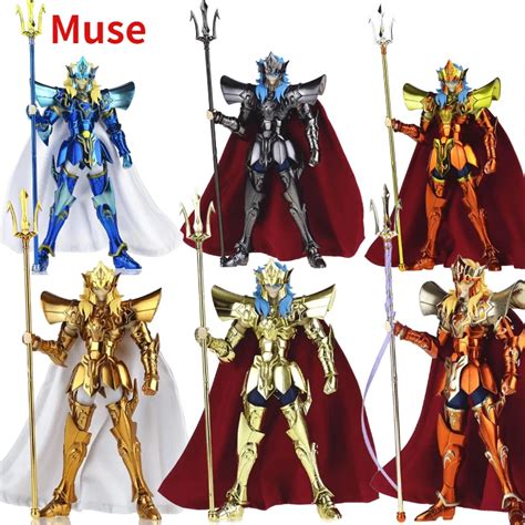 In Stock Jm Mst Saint Seiya Myth Cloth Exm Ex Metal Poseidon Sea