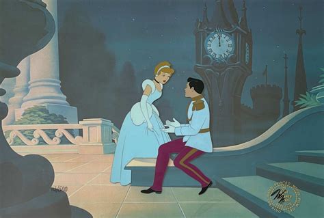 Cinderella Limited Edition Hand Painted Cel With Framing Choice Fine Art