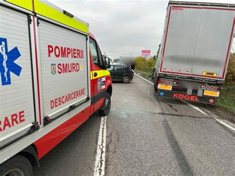 Foto Accident N Lan N Apropiere De Oseaua De Centur Din Suceava