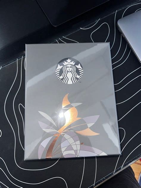 Sealed Starbucks Gold Planner Hobbies Toys Stationary Craft