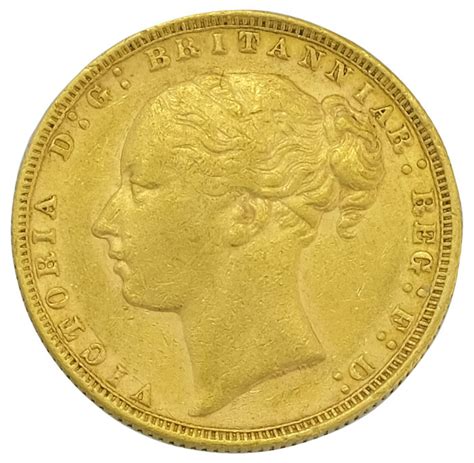 Young Head Victoria Gold Sovereign Coin Lois Bullion