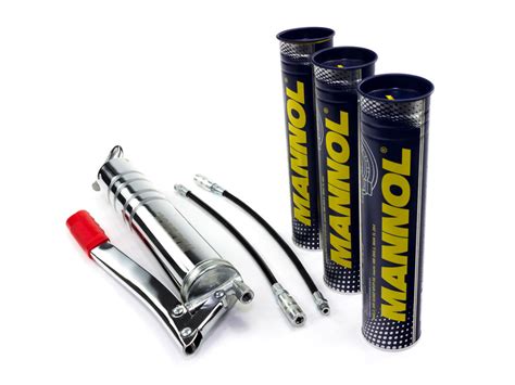 Fettpresse Original SCT 9310 + 3 X 8104 MANNOL Schmierfett Fett Presse ...