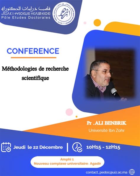 M Thodologies De Recherche Scientifique Universit Ibn Zohr