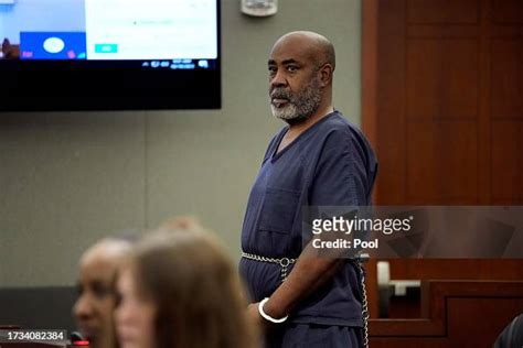 Duane "Keffe D" Davis appears in court on October 19, 2023 in Las ...