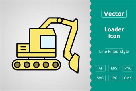 Vector Loader Filled Outline Icon Graphic By Muhammad Atiq Creative