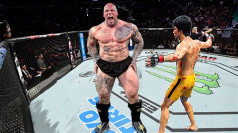 Ufc Bruce Lee Vs Mini Martyn Ford Figter Ea Sports Ufc Youtube