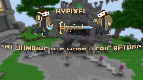 Hypixel Skywars W Me Tnt Jumping Youtube