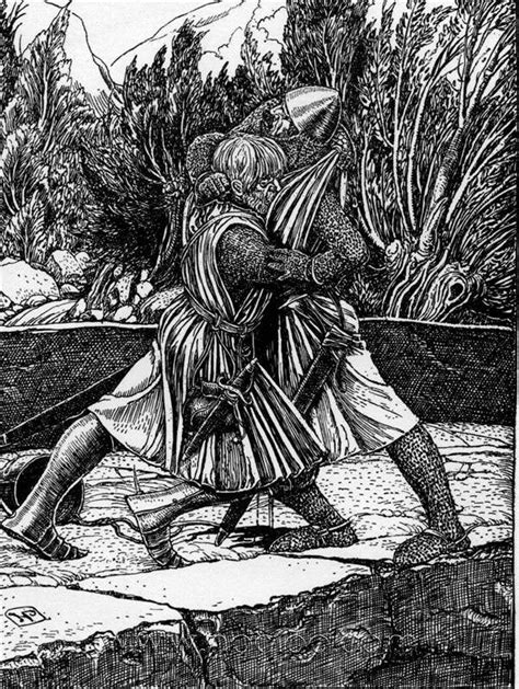 Howard Pyle Illustrations From Otto Of The Silver Hand Howard