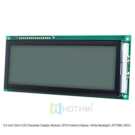 Inch X Lcd Character Module Stn Positive Display Yellow Green