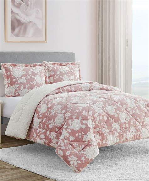 Mytex Hadley Floral 3 Pc King Comforter Set Macys