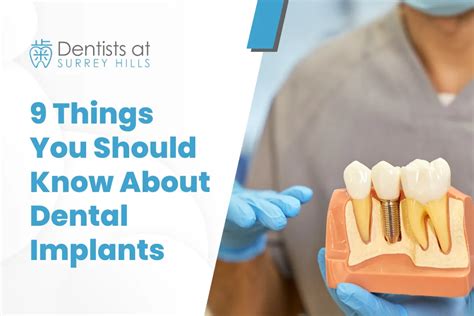 9 Things You Should Know About Dental Implants Dentists At Surrey Hills