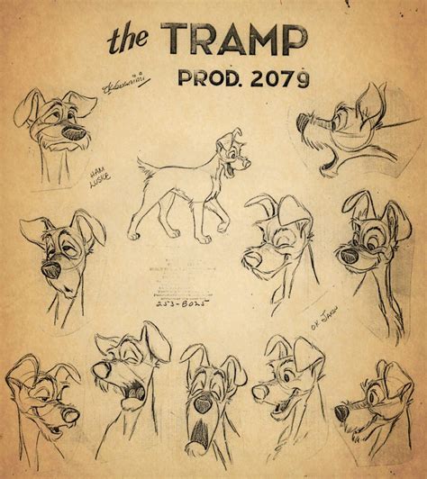 Lady And The Tramp 70 Original Concept Art Collection Daily Art