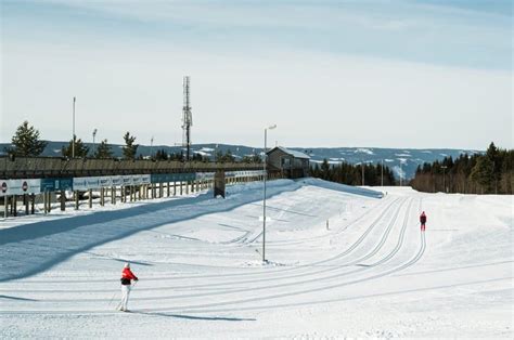 Biathlon Les Courses Norv Giennes De Pr Saison D Plac Es De Sjusj En