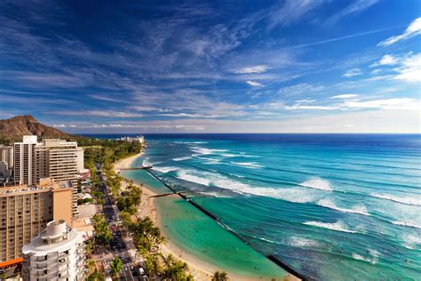 🔥 Download Waikiki Beach Honolulu Oahu Hawaii Puter Wallpaper Desktop ...