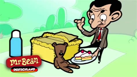 Mr Bean Teddy Haben Kuchen Mr Bean Animiert Deutsch Lustige