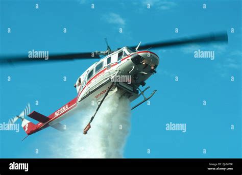 San Diego Regional Fire Rescue Helicopter From Kachina Aviation Makes A