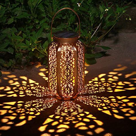 Solar Big Lantern Outdoor Hanging Lanterns Solar Lights Garden Lantern