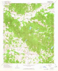 1964 Map of McAdams, Attala County, MS — High-Res | Pastmaps